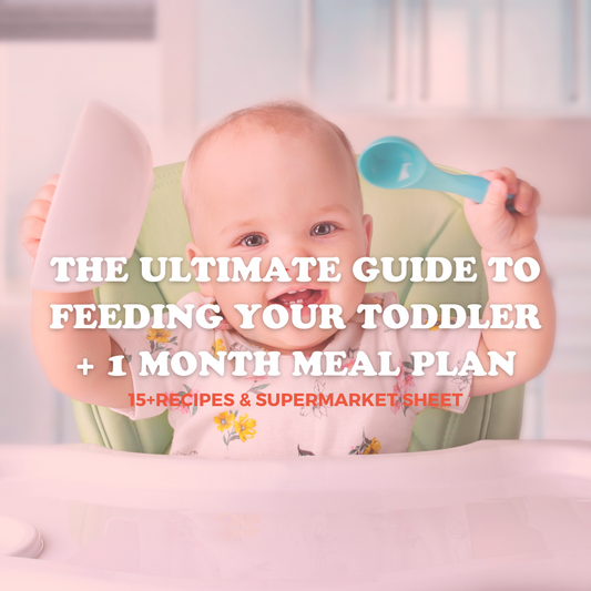 The Ultimate Guide to Feeding Your Toddler + 1 Month Meal Plan