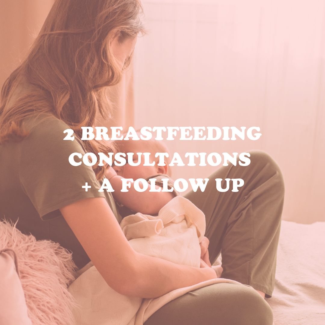 Bundle of 2 breastfeeding consultations + 1 follow up