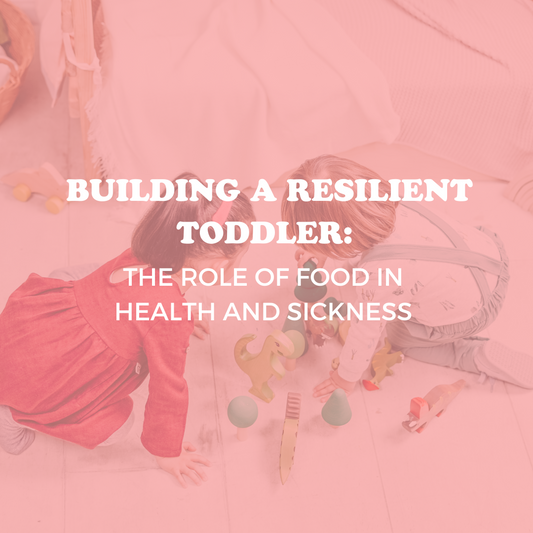 Building a Resilient Toddler: The Role of Food in Health and Sickness - Online training program