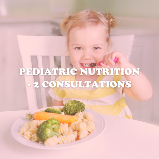 Pediatric nutrition bundle of 2 consultations