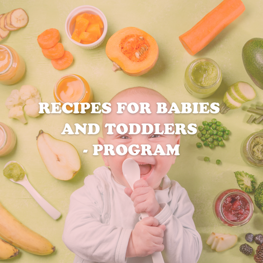 Recipes for Babies and Toddlers - Program